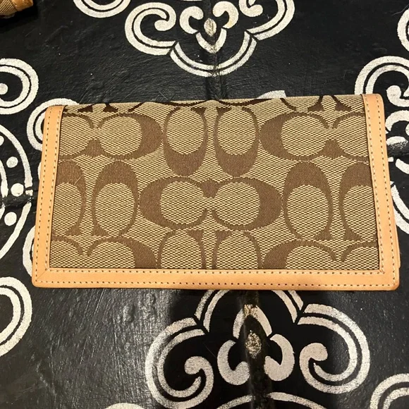 Coach Bag, Wallet and Checkbook Cover Bundle - Picture 6 of 13